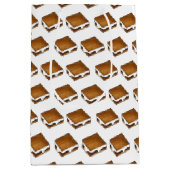 Toasted Marshmallow Camp Campfire S'mores Smores Medium Cadeauzakje (Voorkant)