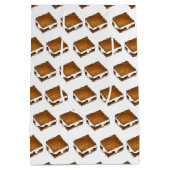 Toasted Marshmallow Camp Campfire S'mores Smores Medium Cadeauzakje (Achterkant)