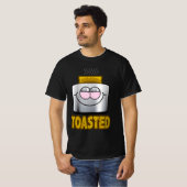 TOASTED Toaster Screwball Afbeeldingen T-shirt (Voorkant volledig)