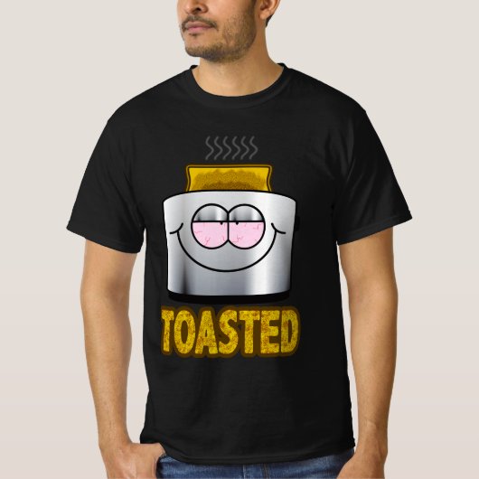 TOASTED Toaster Screwball Afbeeldingen T-shirt (Voorkant)