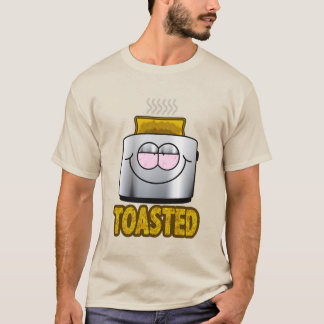TOASTED Toaster Screwball Graphics T-shirt