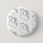 Toaster Badge Ronde Button 5,7 Cm (Voorkant)