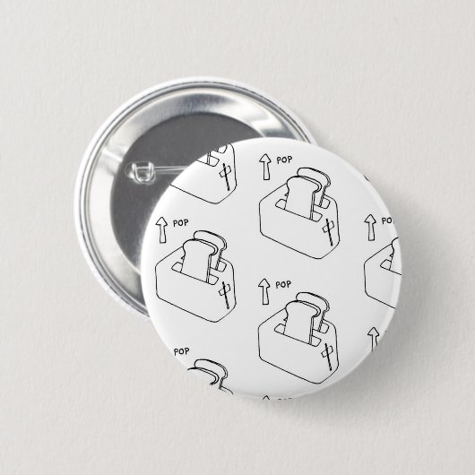Toaster Badge Ronde Button 5,7 Cm (Voorkant /achterkant)