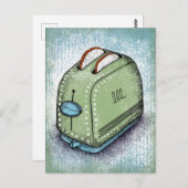 Toaster Briefkaart (Voorkant / Achterkant)