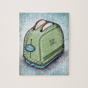 Toaster Jigzaag Puzzle Legpuzzel