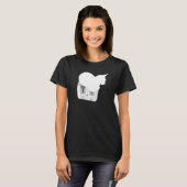 Toaster Kat Kitten Favoriete Rustplaats T-shirt (Voorkant volledig)