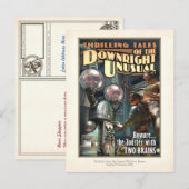 Toaster met TWEE BRAINS-Briefkaart Briefkaart (Voorkant / Achterkant)