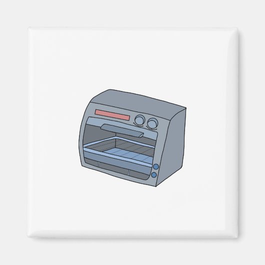 Toaster Oven Magneet (Voorkant)
