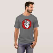 Toasterhead Tesla Red2 T-shirt (Voorkant volledig)