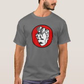 Toasterhead Tesla Red2 T-shirt (Voorkant)