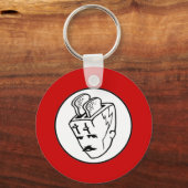 Toasterhead Tesla Sleutelhanger (Voorkant)