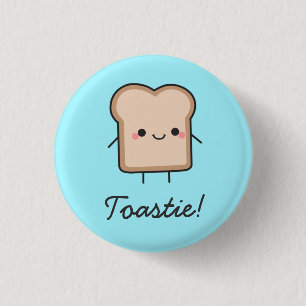 Toastie! Knoop Ronde Button 3,2 Cm