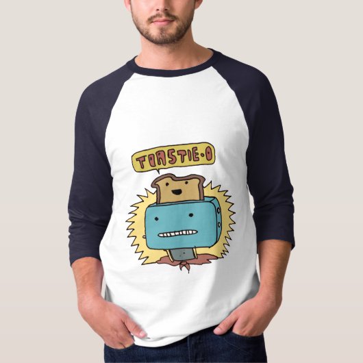 Toastie-O-shirt met mouwen T-shirt (Voorkant)