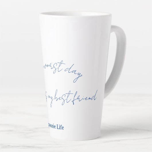 Toastie Spoonie Latte Mok (Rechterhoek)