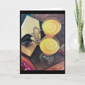 TOASTING ***U** EN VERZENDING VAN CHRISTMAS "CHEER KAART (Voorkant)