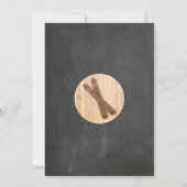 Toasts & Smokes Cigar Verjaardagsfeest 40e Uitnodi Kaart (Achterkant)