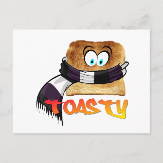 Toasty Bread Briefkaart (Voorkant)