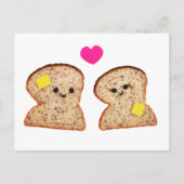 Toasty Love Briefkaart (Voorkant)