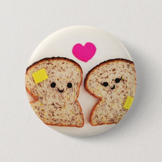 Toasty Love Ronde Button 5,7 Cm (Voorkant)