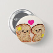 Toasty Love Ronde Button 5,7 Cm (Voorkant /achterkant)