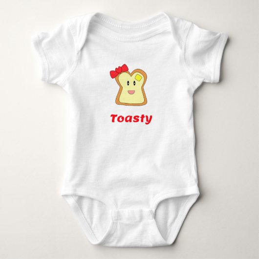 Toasty Tina Baby Bodysuit (Voorkant)