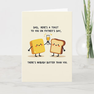 Toasty Vaderdag Toast Card Kaart