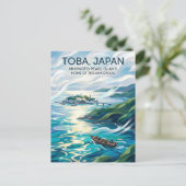 Toba Japan Briefkaart (Staand voorkant)