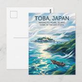 Toba Japan Briefkaart (Voorkant / Achterkant)