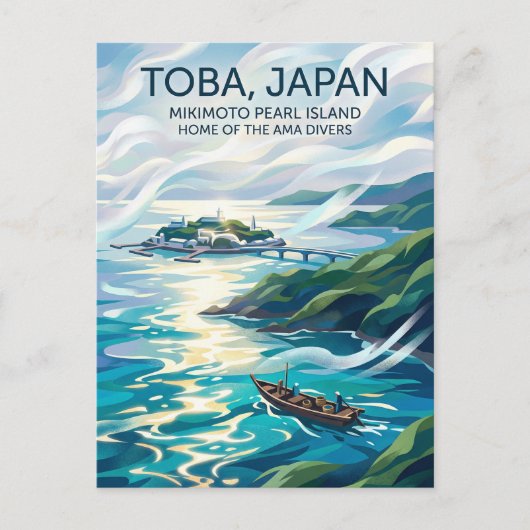 Toba Japan Briefkaart (Voorkant)