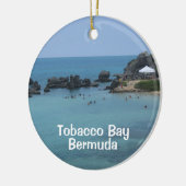 Tobacco Bay, Bermuda Keramisch Ornament (Links)