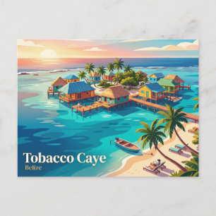 Tobacco Caye Belize Briefkaart