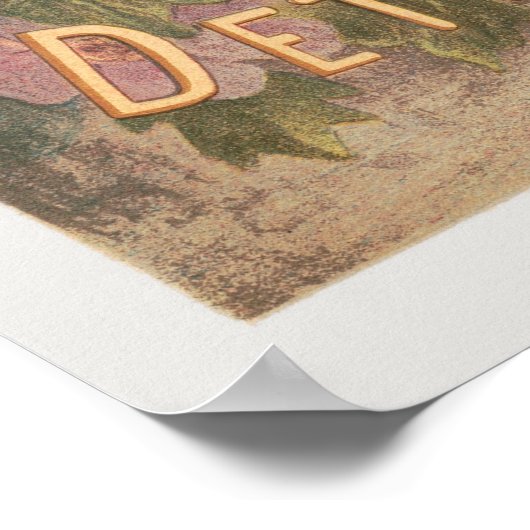 Tobacco Lady Poster (Hoek)