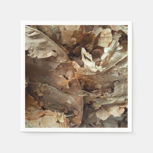 Tobacco Leaf Cigar Bar Lounge Servet (Voorkant)