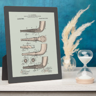 Tobacco Pipe Patent Fotoplaat