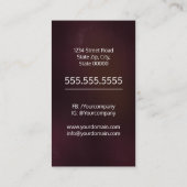 Tobacco Pipe Store Visitekaartje (Achterkant)