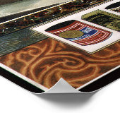  TOBACCO-RECLAME - CHINA - jaren dertig Poster (Hoek)