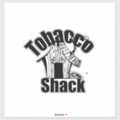 Tobacco Shack Vinyl Sticker (Vel)