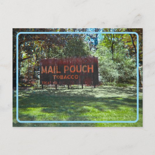  Tobacco Sign Briefkaart (Voorkant)