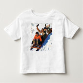 Tobagganing Kinder Shirts (Voorkant)