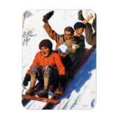 Tobagganing Magneet (Verticaal)