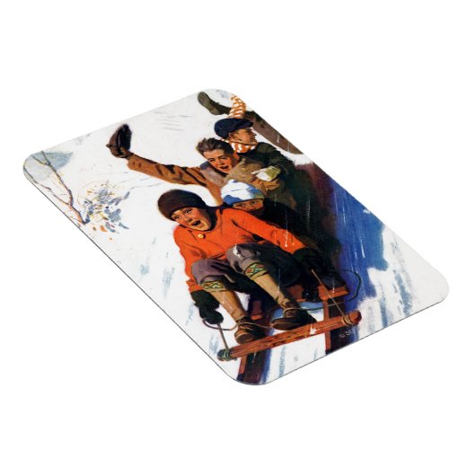 Tobagganing Magneet (Rechterzijde)