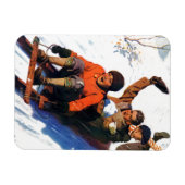 Tobagganing Magneet (Horizontaal)