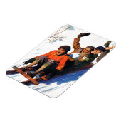 Tobagganing Magneet (Linkerzijde)