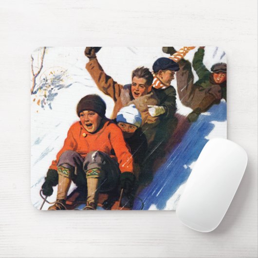 Tobagganing Muismat (Met muis)