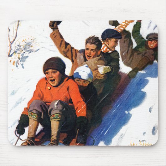 Tobagganing Muismat (Voorkant)