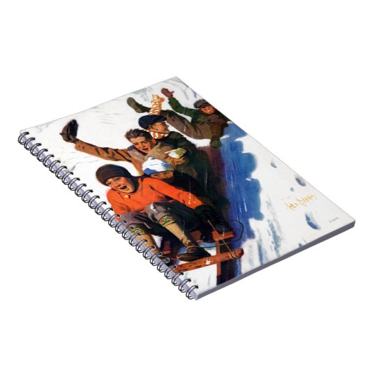 Tobagganing Notitieboek (Rechterzijde)