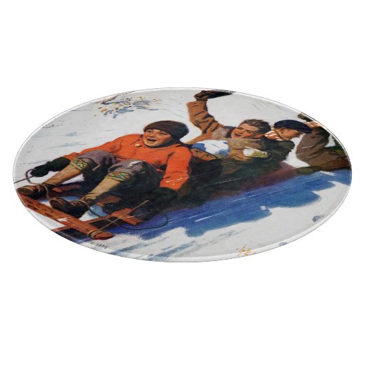 Tobagganing Snijplank (Hoek)