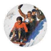 Tobagganing Snijplank (Voorkant)