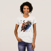 Tobagganing T-shirt (Voorkant volledig)