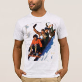 Tobagganing T-shirt (Voorkant)